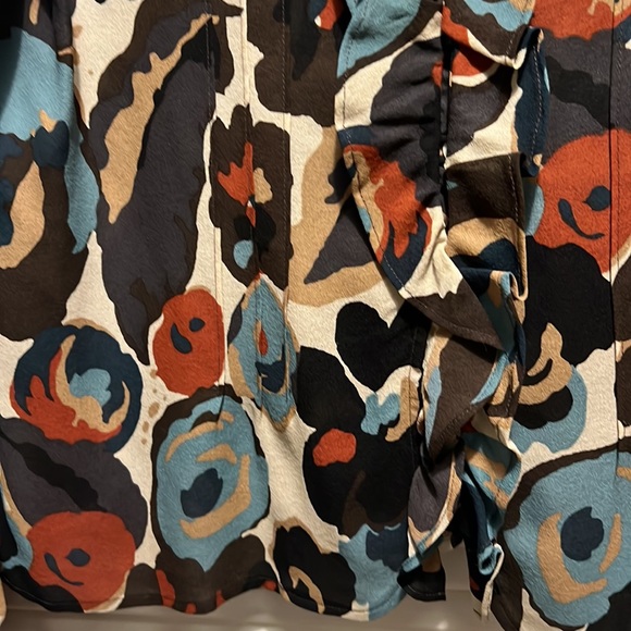 Vintage silk blouse - Picture 5 of 8